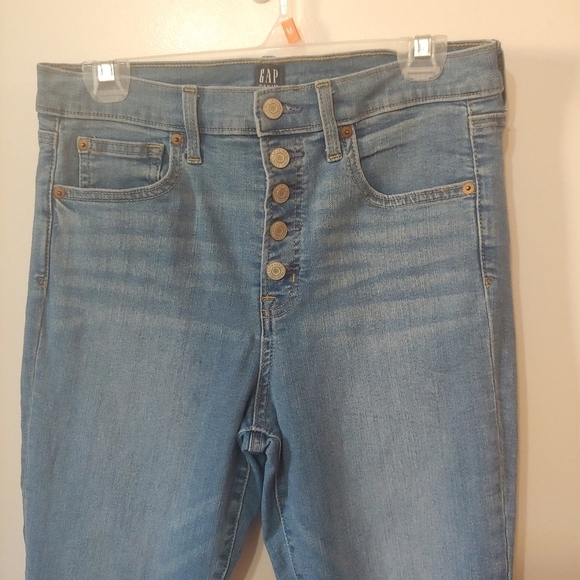 GAP true skinny jeans size 10/30 - Picture 3 of 8